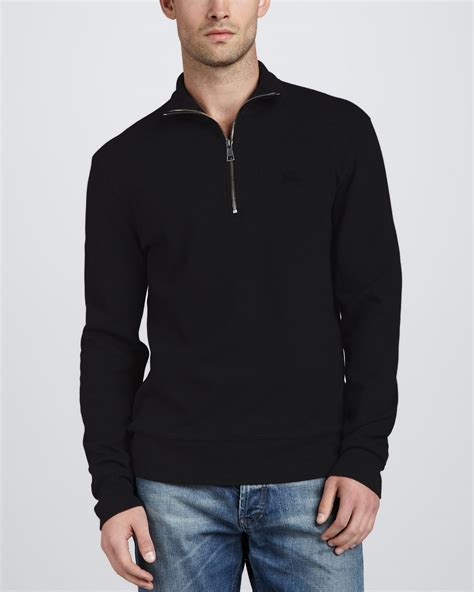 burberry mens oversized hoodie|Burberry men's half zip pullover.